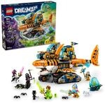 LEGO DREAMZzz 2in1 Tigerhai-Fahrzeug - Spielzeug verwandelbar in Piratenschiff mit