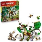 LEGO NINJAGO Der Drache des Lebens - Ninja Spielzeug mit Drachenfigur, Mini Monster