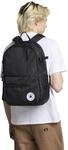 Converse Cam Straight Edge Backpack, One Size 023 - BLACK One Size