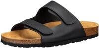 Lico Herren Bioline Man Hausschuhe, Schwarz Velcro, 42 EU