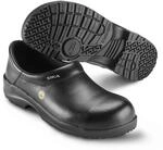 SIKA Unisex-Sicherheitsclog, rutschfeste PU-Sohle, Permair-Leder, sto&szlig;d&auml;mpfende