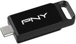 PNY 256GB Elite&trade; Type-C&reg; USB 3.2 Flash Drive - Up to 120MB/s Read and Write up to