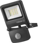 Osram ENDURA FLOOD PC 10W LED-Fluter mit Sensor, 3000K warmwei&szlig;, 1000 Lumen,...