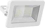 goobay 53875 LED Strahler Au&szlig;en 50W / Au&szlig;enstrahler IP65 / Neutralwei&szlig;es Licht