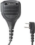 Albrecht SM 600 Lautsprecher-Mikrofon, 41755, L-Stecker mit 3,5mm Anschluss f&uuml;r