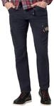 Timezone Herren Cargo Regular Roger TZ - Regular Fit - Grau Schwarz W29-W40 