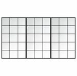 vidaXL Wandspiegel 3 STK., Spiegel f&uuml;r Schlafzimmer Flur Wohnzimmer,...