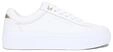 Tommy Hilfiger Damen Cupsole Sneaker Foxing zum Schn&uuml;ren, Wei&szlig; (White), 37