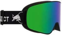 Red Bull SPECT RUSH 18GR3 Skibrille &ndash; Matt Black mit Brown/Green Mirror Lens,