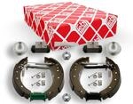 febi bilstein 37524 Bremsbackensatz mit Anbaumaterial, 1 St&uuml;ck | Kompatibel mit: