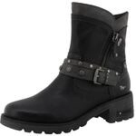 MUSTANG Damen Stiefelette mit Zierschnallen und Nieten