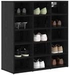 vidaXL Schuhschrank 77,5 x 30 x 83,5 cm Holzwerkstoff