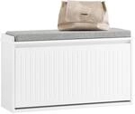 SoBuy Schuhbank mit Sitzfl&auml;che & Stauraum 80x26x45cm f&uuml;r Flur | Schuhschrank...