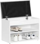 SoBuy Sitzbank mit Stauraum - Schuhbank mit Sitzfl&auml;che, Schuhschrank mit...