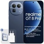 realme GT 8 Pro, 16+512 GB, Snapdragon 8850, 200MP Telekamera, 50MP IMX906 OIS, 6,78"
