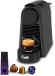 NESPRESSO DE&rsquo;LONGHI Essenza Mini Mattschwarz Original Kapselmaschine 