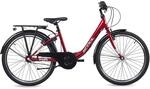 S&rsquo;COOL Chix Jugendfahrrad 24 Zoll, 3-Gang Shimano Nabenschaltung, Leichter Rahmen,