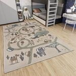 Hanse Home Adventures Kinderteppich - Tier Dschungel Spielteppich Stra&szlig;e