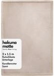 Hakuna Matte Wolkenweiche Spielmatte Baby 200x150x2,5cm, beige,Tatami Matte 