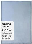 Hakuna Matte Wolkenweiche Spielmatte Baby 200x150x2,5cm, blau, Tatami Matte | Teppich