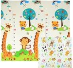 CCLIFE Krabbelmatte Spielmatte Baby Schadstofffrei 196x176x1cm Faltbar...