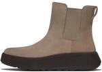 Fitflop Braune Chelsea-Stiefel aus Leder
