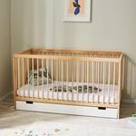 Kids Collective Babybett Kinderbett Gitterbett 60x120 h&ouml;henverstellbar &
