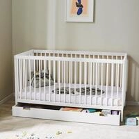 Kids Collective Babybett Kinderbett Gitterbett 70x140 h&ouml;henverstellbar &