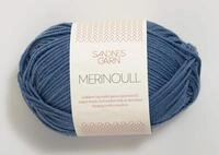 Merinoull col.6052 jeans ca.105 m 50 g