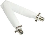 Good Connections&reg; SAT T&uuml;r-/Fensterdurchf&uuml;hrung - F-Kupplung an F-Kupplung -