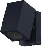 Osram ENDURA Classic Cube ADJ WALL Au&szlig;en-Wandleuchte, schwarz, GU10-Sockel (max