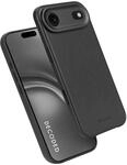 Decoded Lederh&uuml;lle f&uuml;r iPhone 17 Air, Premium ECCO Leder, MagSafe Kompatibel,