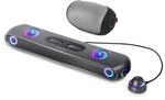 OXS Thunder Pro+ Gaming Soundbar mit Kabellosem Satelliten-Nackenlautsprecher, 7.1.2