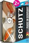 2X se&reg; 3D SCHUTZFOLIE Transparent f&uuml;r Google Pixel 9 Pro XL,Selbstheilend,...