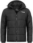 Arctic Seven Herren Winter Stepp Jacke gesteppte Winterjacke warm Kapuze AS-333