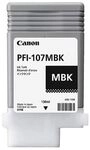Canon Tinte matt schwarz Standardkapazit&auml;t 130ml 1er-Pack PFI-107 MBK