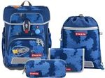 Step by Step Schulranzen-Set Cloud Reflect &bdquo;Rocket Novo 5-teilig, blau,