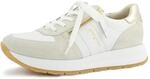 Paul Green Damen, Frauen Low-Top Sneaker | Schn&uuml;rschuhe, Blau, Rei&szlig;verschluss,
