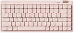 Flow Lite84 Tasten Low Profile Mechanische Tastatur, Swappable Wiederaufladbare