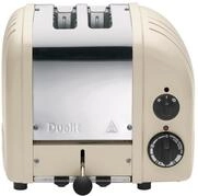 Dualit NEWGEN Premium Toaster 2 Scheiben Creme, handgefertigter Toaster Retro...