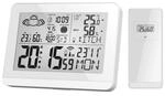 Miraval Moderne Design Funk-Wetterstation mit Aussensensor bennenbar Mondphase