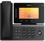Snom D892M IP-Telefon mit DECT-Mobilteil, 12 SIP, Schwarz