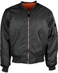 Mil-Tec US Fliegerjacke MA1&reg; Basic &bull; Klassische Bomberjacke im US Air Force...