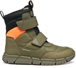 Geox Flexyper ABX Junior Kinderstiefel Winterstiefel Schneestiefel Kinder blau NEU