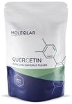 MoleQlar Quercetin Pulver hochrein - 60g veganes Premium Quercetin Dihydrat Pulver -