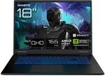 Gigabyte Gaming A18 Laptop - 18, 165Hz WQXGA, AMD Ryzen 7 260, RTX 5060, 32GB DDR5