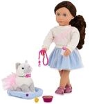 Our Generation - Mindy & Pepper - 46 cm-Puppe & Haustier-Katzen-Set - Pl&uuml;schtier