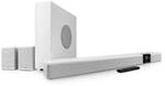 Teufel CINEBAR 22-7.1 Dolby Atmos Soundbar mit kabellosem Platzsparender Subwoofer, 8