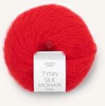SANDNES GARN Tynn Silk Mohair - Farbe: Scarlet Red (4018) - 25 g/ca. 212 m Wolle