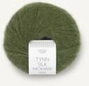 Sandnes Garn Tynn Silk Mohair ca. 212 m col. 9062 olivengronn 25 g